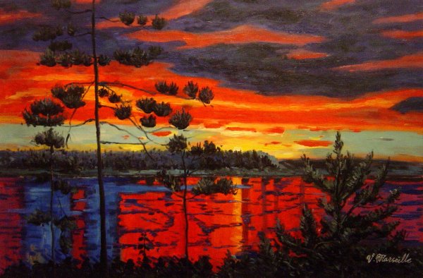 At Sunset Art Reproduction