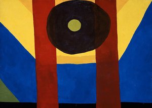 Arthur Dove, That Red One, Painting on canvas