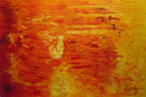Famous paintings of Abstract: Artistic Flames