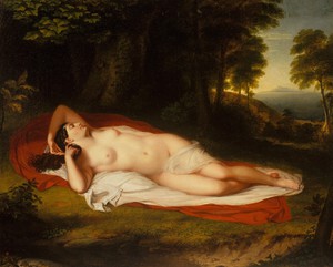 Reproduction oil paintings - Asher Brown Durand - Ariadne