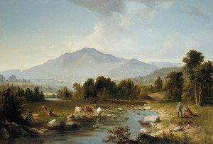 Reproduction oil paintings - Asher Brown Durand - High Point: Shandaken Mountains