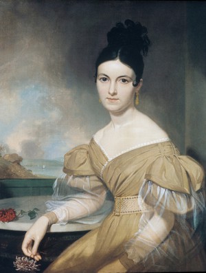 Asher Brown Durand, Mrs. Winfield Scott, Painting on canvas