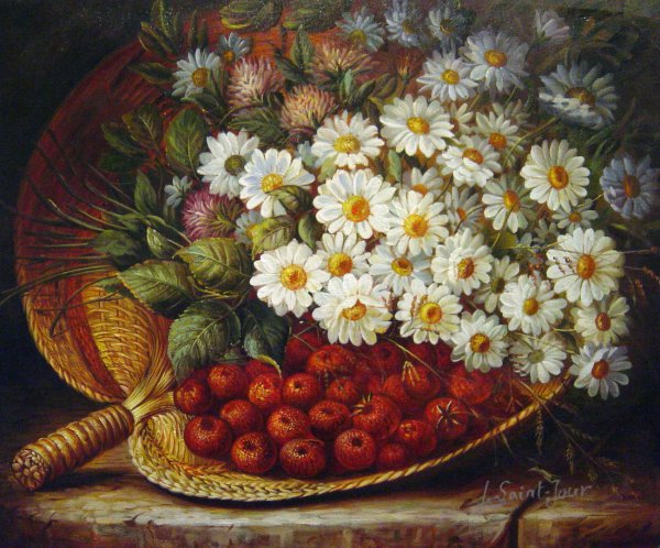 A Summer Still Life. The painting by August Laux