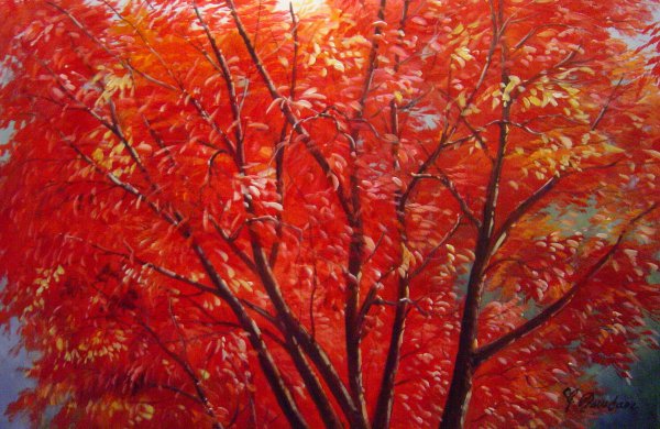 Autumn Beauty. The painting by Our Originals