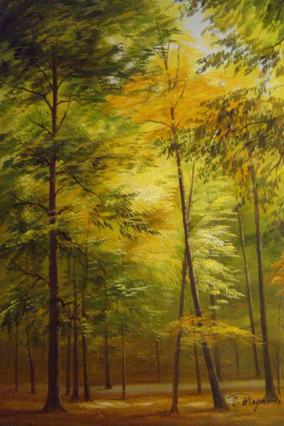 Autumn In The Country. The painting by Our Originals