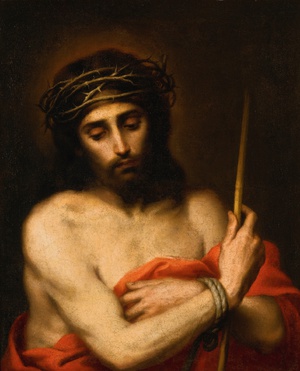 Bartolome Esteban Murillo, Behold the Man, Jesus Christ (Ecce Homo), Painting on canvas