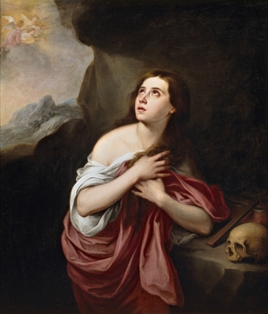 Bartolome Esteban Murillo, Penitent Magdalen, Painting on canvas