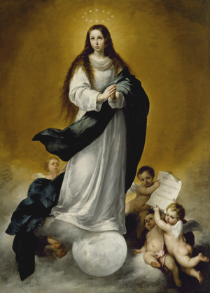 Bartolome Esteban Murillo, The Virgin of the Immaculate Conception, Painting on canvas
