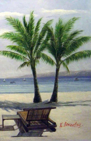 Beach Getaway. The painting by Our Originals