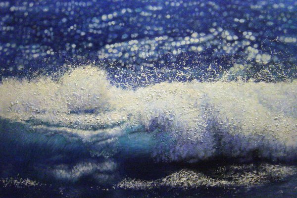 Beautiful Ocean Wave. The painting by Our Originals