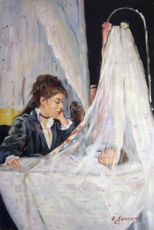 Berthe Morisot, The Cradle, Art Reproduction