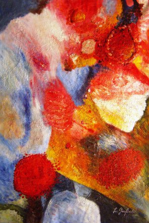 Famous paintings of Abstract: Bold Splash Of Color