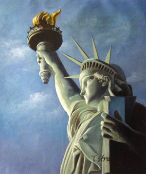 Our Originals, Breathtaking Statue Of Liberty, Painting on canvas