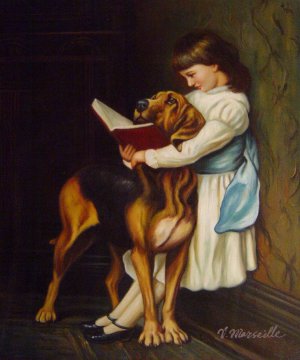 Reproduction oil paintings - Briton Riviere - Compulsory Education