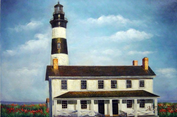 Buxton Lighthouse. The painting by Our Originals