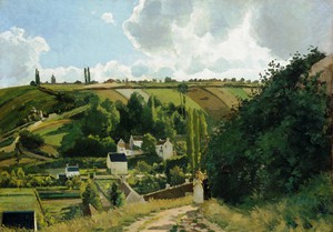 Jalais Hill, Pontoise, Camille Pissarro, Art Paintings