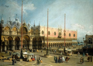 Reproduction oil paintings - Canaletto - Piazza San Marco