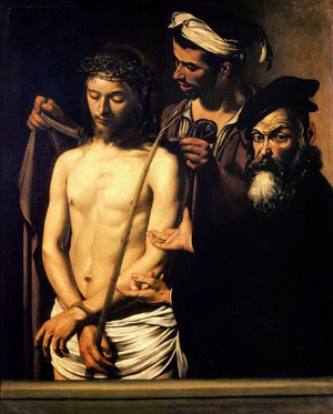 Caravaggio, Ecce Homo, Painting on canvas
