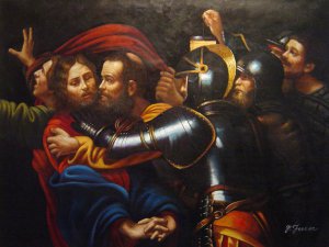 Reproduction oil paintings - Caravaggio - The Betrayal Of Christ