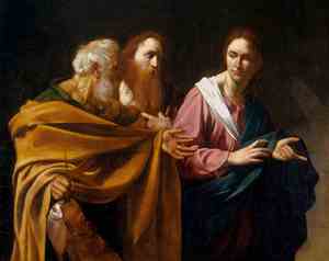Reproduction oil paintings - Caravaggio - The Calling of Saints Peter and Andrew