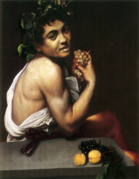 Young Sick Bacchus. The painting by Caravaggio