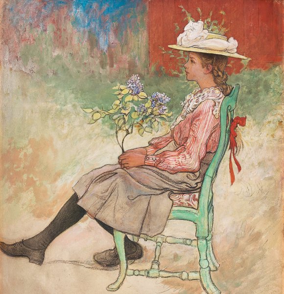 Dagmar Grill. The painting by Carl Larsson