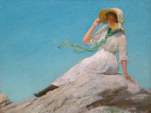Reproduction oil paintings - Charles Courtney Curran - Sunny Morning