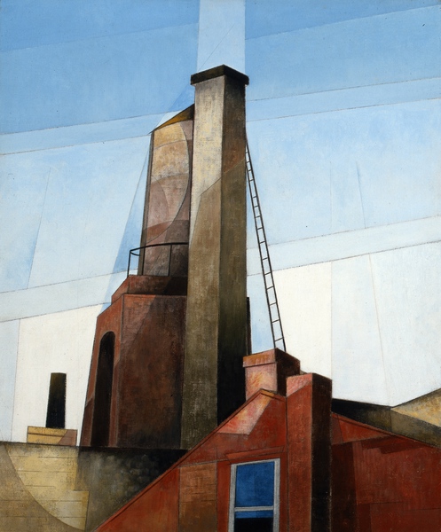 Aucassin and Nicolette. The painting by Charles Demuth
