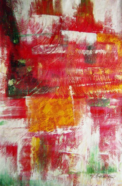 Charming Abstract. The painting by Our Originals