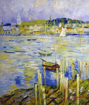 Reproduction oil paintings - Childe Hassam - Gloucester
