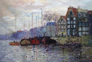 Famous paintings of Waterfront: Amsterdam