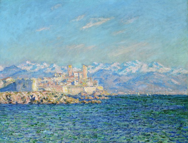 Antibes, Afternoon Effect. The painting by Claude Monet