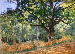 Reproduction oil paintings - Claude Monet - Bodmer Oak, Fontainebleau Forest