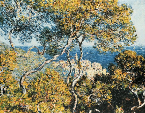 Bordighera II. The painting by Claude Monet