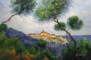 Claude Monet, Bordighera, Italy, Painting on canvas