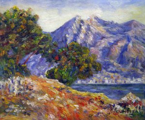 Claude Monet, Cap Martin, Painting on canvas