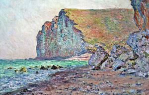 Famous paintings of Waterfront: Cliffs of Les Petites-Dalles