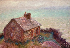 Claude Monet, Customs House at Varengeville, Painting on canvas