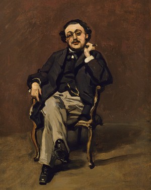 Claude Monet, Dr. Leclenche, Painting on canvas