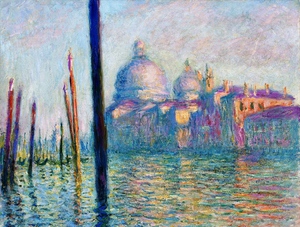 Claude Monet, Grand Canal in Venice 1, Painting on canvas