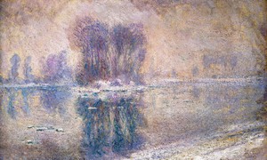 Reproduction oil paintings - Claude Monet - Ice Floes