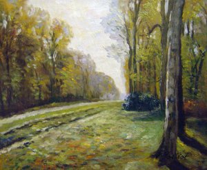 Claude Monet, Le Pave de Chailly, Painting on canvas