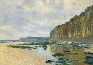 Reproduction oil paintings - Claude Monet - Low Tide at Varengeville