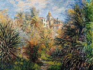 Claude Monet, Moreno Garden at Bordighera, Painting on canvas