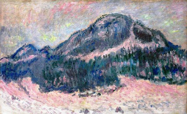 Mount Kolsaas, Rose Reflection. The painting by Claude Monet