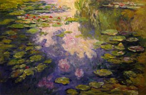 Claude Monet, Nympheas, Painting on canvas
