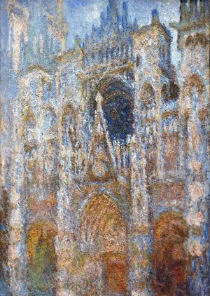 Claude Monet, Rouen Cathedral, Painting on canvas