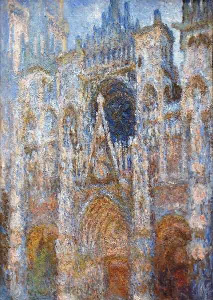 Rouen Cathedral. The painting by Claude Monet