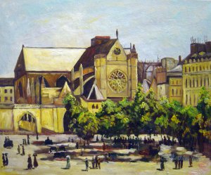 Saint-Germain L'Auxerrois, Claude Monet, Art Paintings