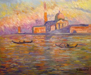 Claude Monet, San Giorgio Maggiore, Venice, Painting on canvas